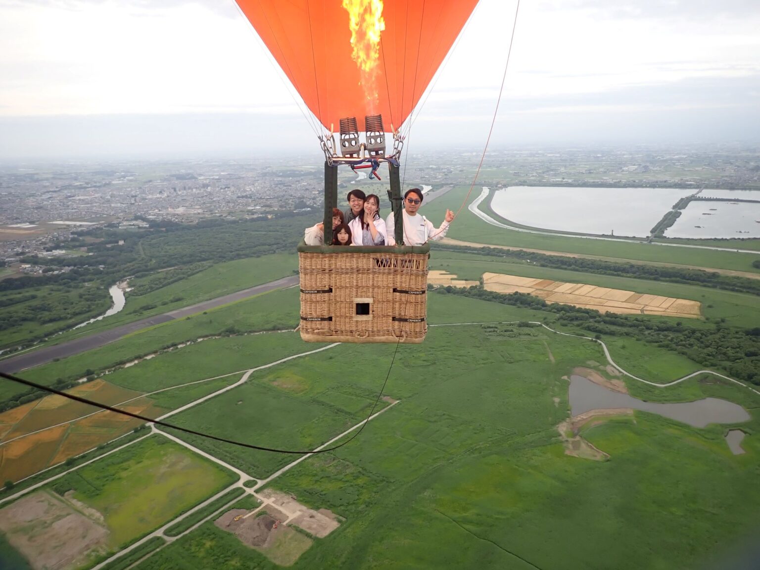 2024年9月21日(土) 熱気球プライベートチャーター（渡良瀬） 熱気球フリーフライト